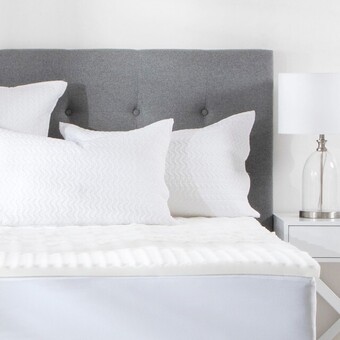 Pillow Talk Five zone foam mattress overlay by sleep support offer