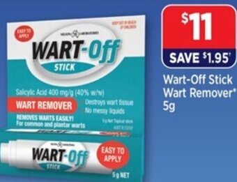 Wart-Off Stick Wart Remover* 5g