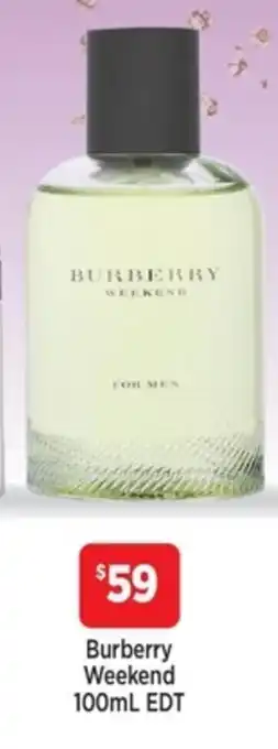 Burberry Weekend 100mL EDT
