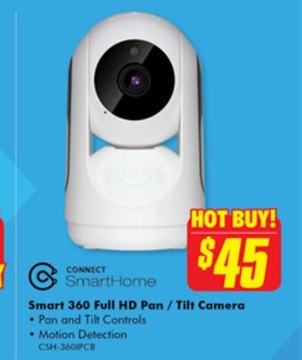 The Good Guys Smart 360 Full HD Pan/Tilt Camera offer
