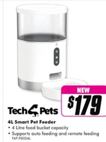 The Good Guys 4L Smart Pet Feeder offer