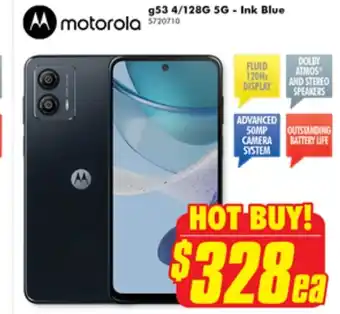 The Good Guys Motorola g53 4/128G 5G - Ink Blue offer