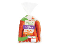 Woolworths Australian Macro Organic Carrots 750g Pack offer