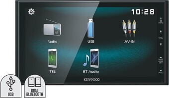 Autobarn Kenwood 6.8” av head unit digital media receiver offer