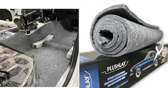 Autobarn Car builders plushlay classic carpet underlay offer