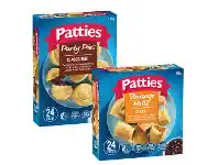 Woolworths Patties Party Pies 1.12kg or Party Sausage Rolls 900g Pk 24 offer