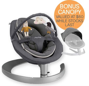 Baby Bunting Nuna leaf™ grow with toybar offer