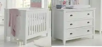Baby Bunting Love n care everly cot and 3 drawer chest offer