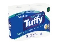 Woolworths Quilton Tuffy Triple Length Paper Towel Pk 2 offer