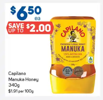 Foodland Capilano Manuka Honey 340g offer