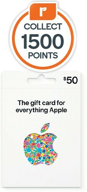 Apple gift card offer at Woolworths