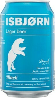 Woolworths Mack Isbjorn Lager Cans 24x330ml offer