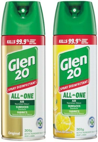 Woolworths Glen 20 Disinfectant Spray 300g offer