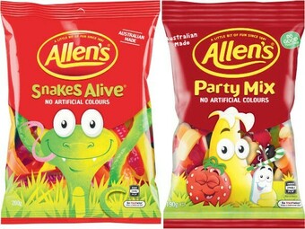 Coles Allen’s Medium Bag 150g-200g offer