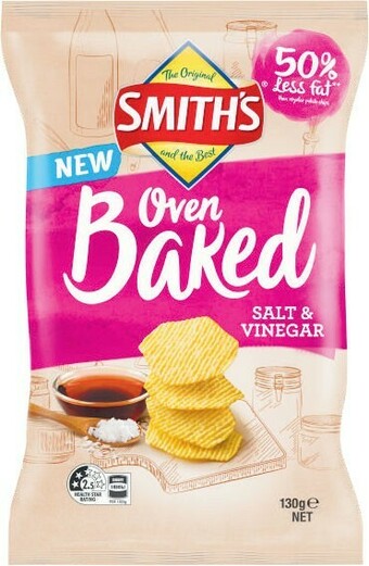 Coles Smith’s Baked Snacks 130g offer