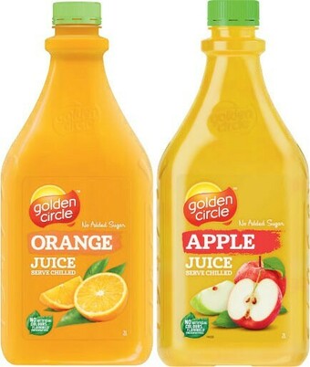Coles Golden Circle Juice 2 Litre offer