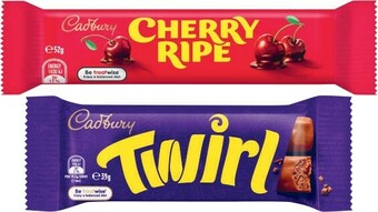 Coles Cadbury Medium Bar 30g-60g offer