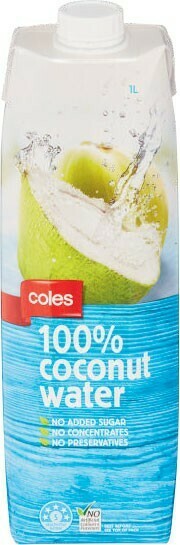 Coles Coles Coconut Water 1 Litre offer