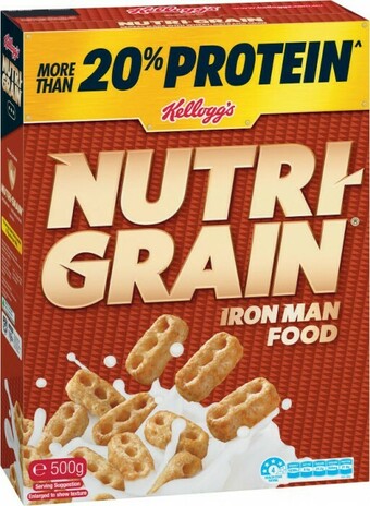 Coles Kellogg’s Nutri Grain 500g offer