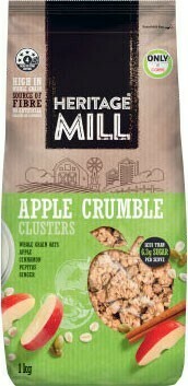 Coles Heritage Mill Muesli or Clusters 1kg offer