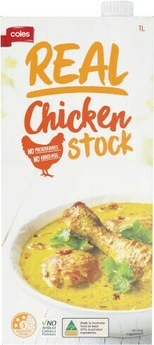 Coles Coles Real Liquid Stock 1 Litre offer