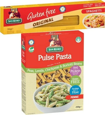 Coles San Remo Gluten Free, Pulse, Spelt or Protein Pasta 200g-350g offer