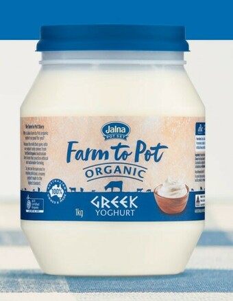 Coles Jalna Farm to Pot Yoghurt 1kg offer