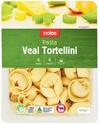 Coles Coles Veal Tortellini 600g offer