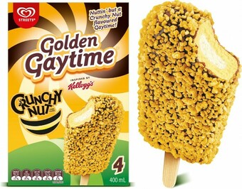 Coles Streets Golden Gaytime 4 Pack 400mL offer