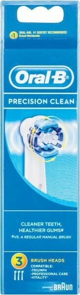 Coles Oral B Precision Clean Power Head Refill 3 Pack offer