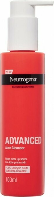 Coles Neutrogena Advanced Acne Cleanser 150mL offer