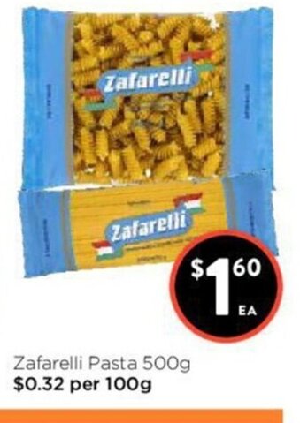 Foodworks Zafarelli Pasta 500g offer