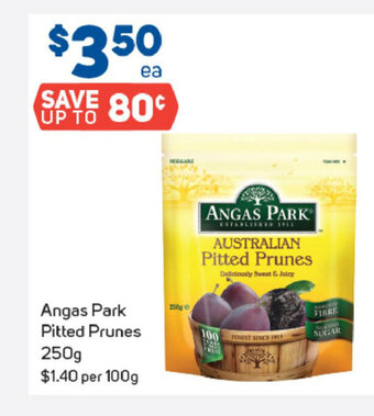 Foodland Angas Park Pitted Prunes 250g offer