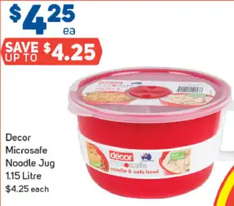 Foodland Decor Microsafe Noodle Jug 1.15L offer