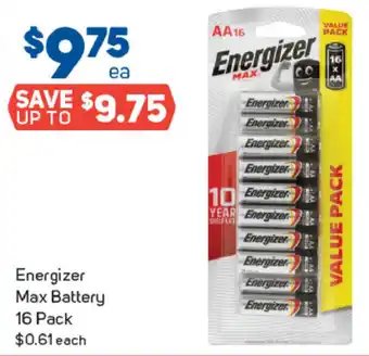 Energizer Max Battery 16 Pack