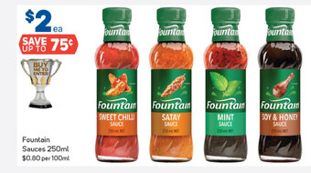 Fountain Sauces 250ml
