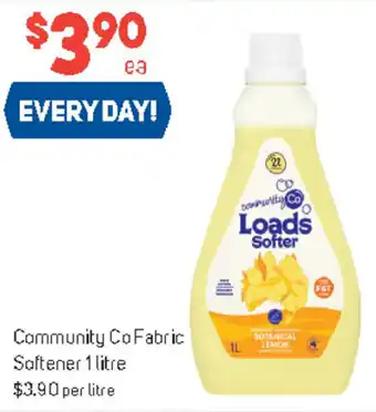 Foodland Community Co Fabric Softener 1L offer