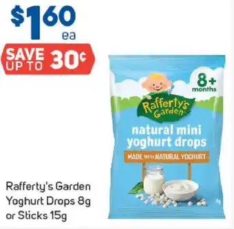 Rafferty's Garden Yoghurt Drops 8g