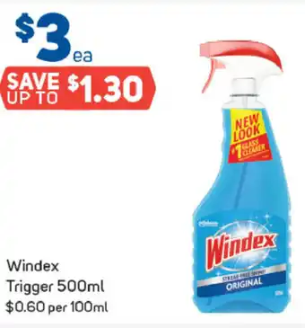Foodland Windex Trigger 500ml offer