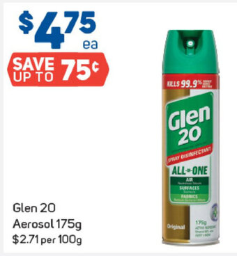Foodland Glen 20 Aerosol 175g offer