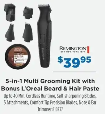 Betta Remington 5-in-1 Multi Grooming Kit with Bonus L'Oreal Beard & Hair Paste offer