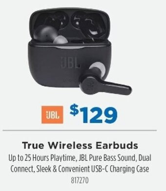 Betta JBL True Wireless Earbuds offer