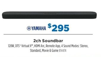 Betta Yamaha 2ch Soundbar offer