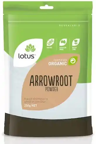 healthylife Lotus arrowroot powder organic, 250g offer