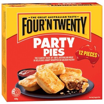 IGA Four'n twenty party pies 12 pack offer