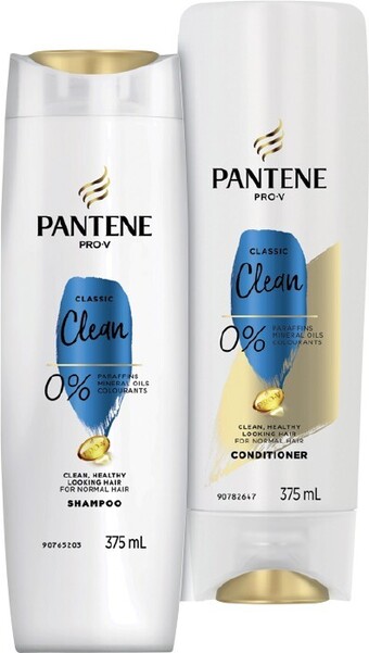 IGA Pantene pro-v shampoo or conditioner 375ml selected varieties offer
