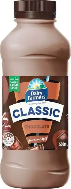 Woolworths Dairy farmers classic flavoured milk 500ml – from the fridge offer