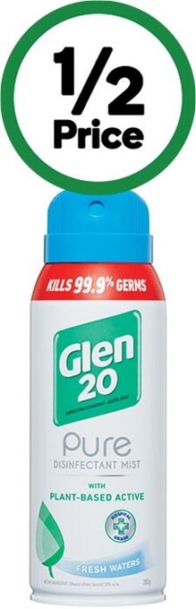 Woolworths Glen 20 pure air freshener 283g offer