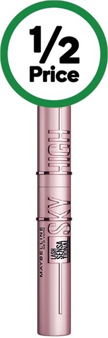 Woolworths Maybelline lash sensational sky high mascara 7.2ml offer