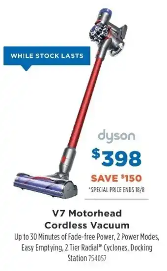 Dyson V7 Motorhead Cordless Vacuum
